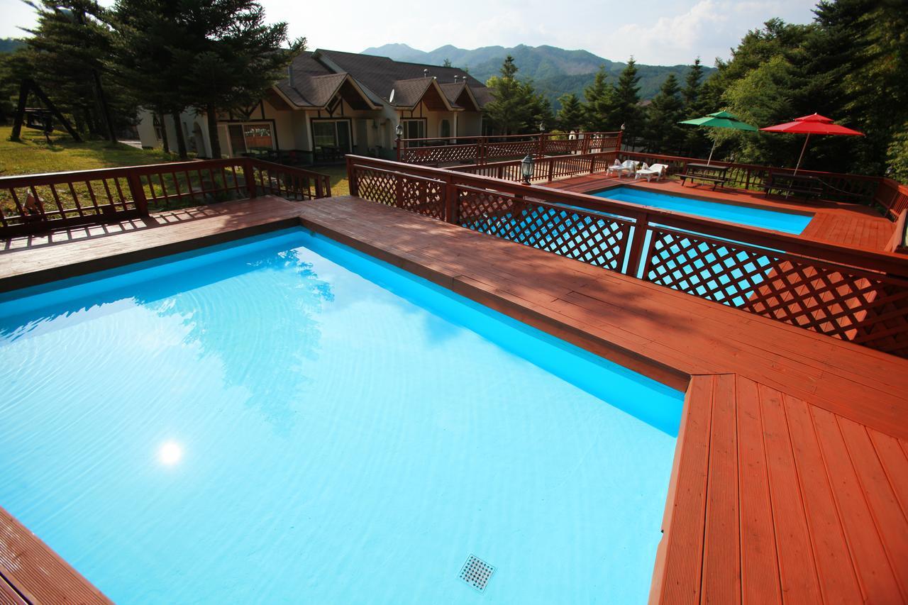 Pyeongchang Iris Pension ภายนอก รูปภาพ